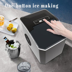 Hot Wholesale 10-20Kg/24h Ice Maker Portable Ice Maker Countertop Professional Home Portable Bullet Cube Mini Ice Maker