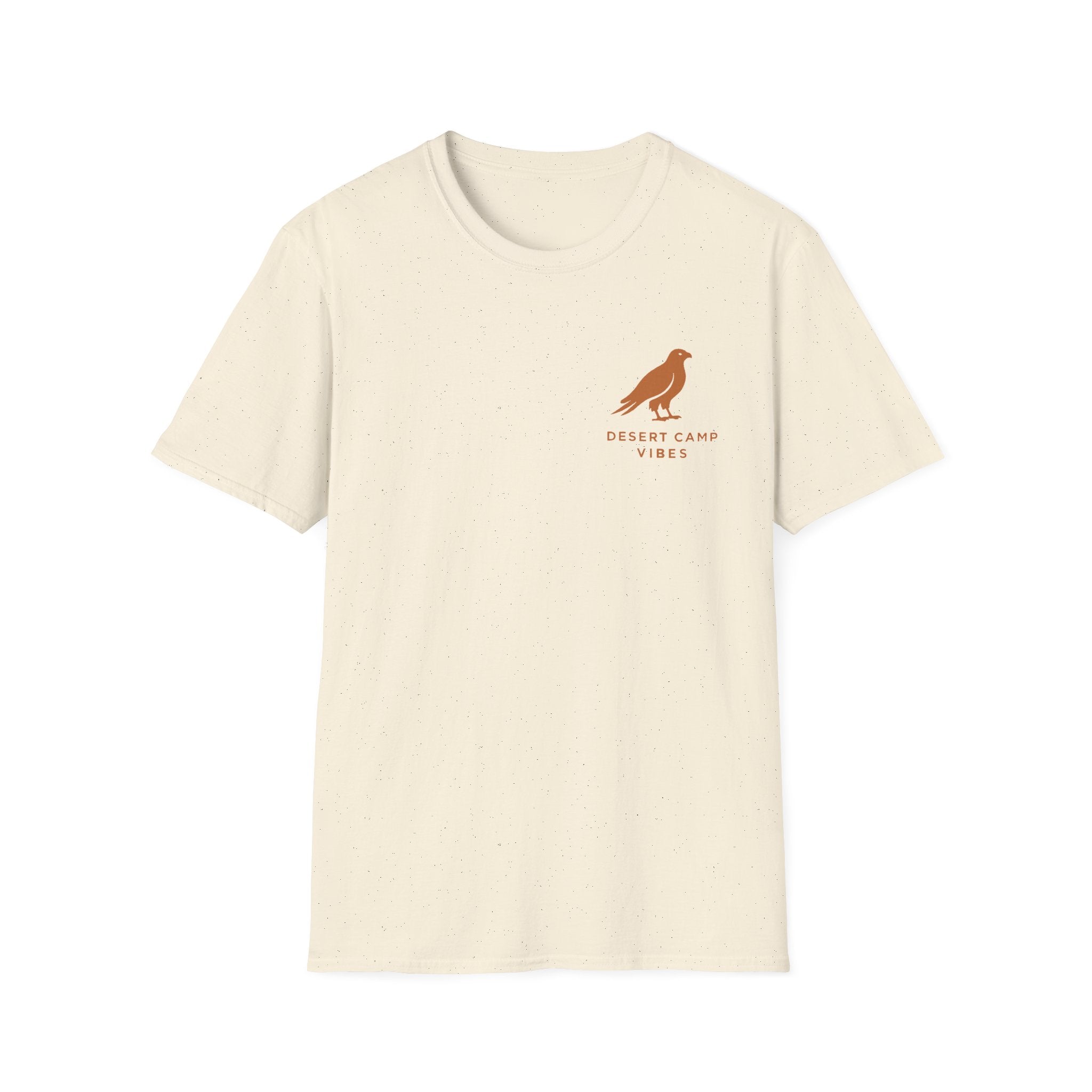 Desert Camp Vibes T-Shirt — Minimal Falcon Graphic Tee