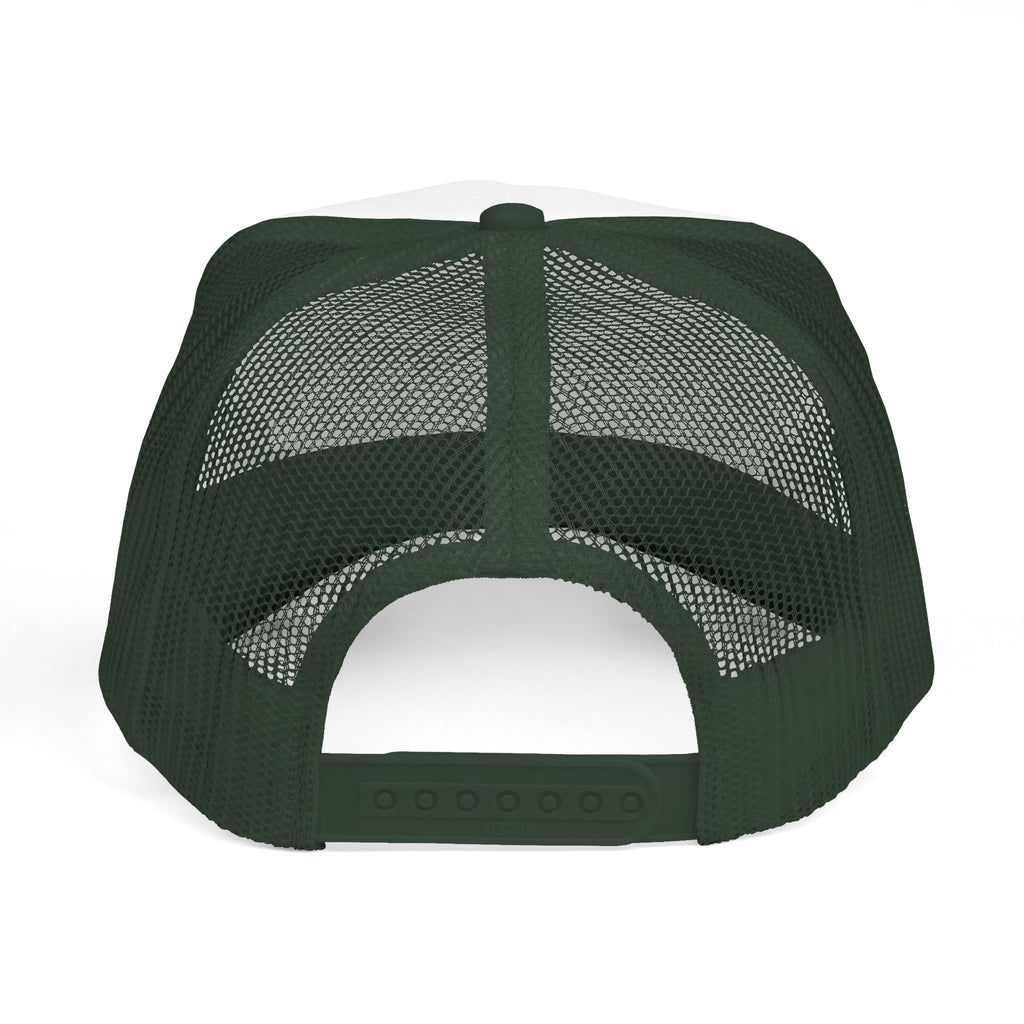 Desert Camp Vibes Trucker Cap — Minimal Campfire & Dune Hat Dual Color