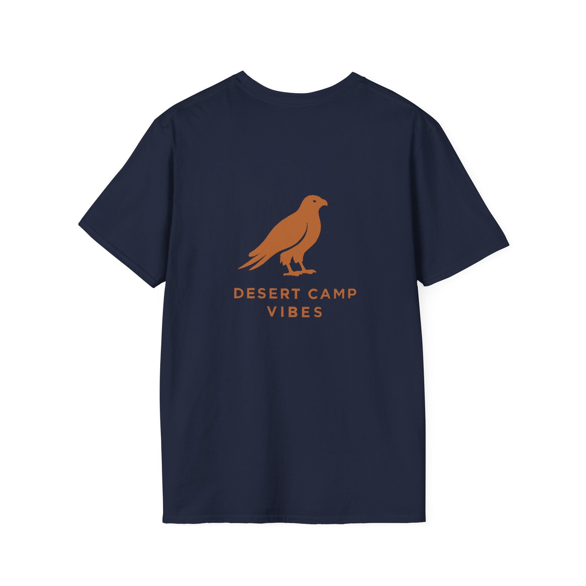 Desert Camp Vibes T-Shirt — Minimal Falcon Graphic Tee