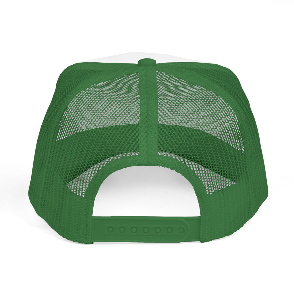 Desert Camp Vibes Trucker Cap — Minimal Campfire & Dune Hat Dual Color