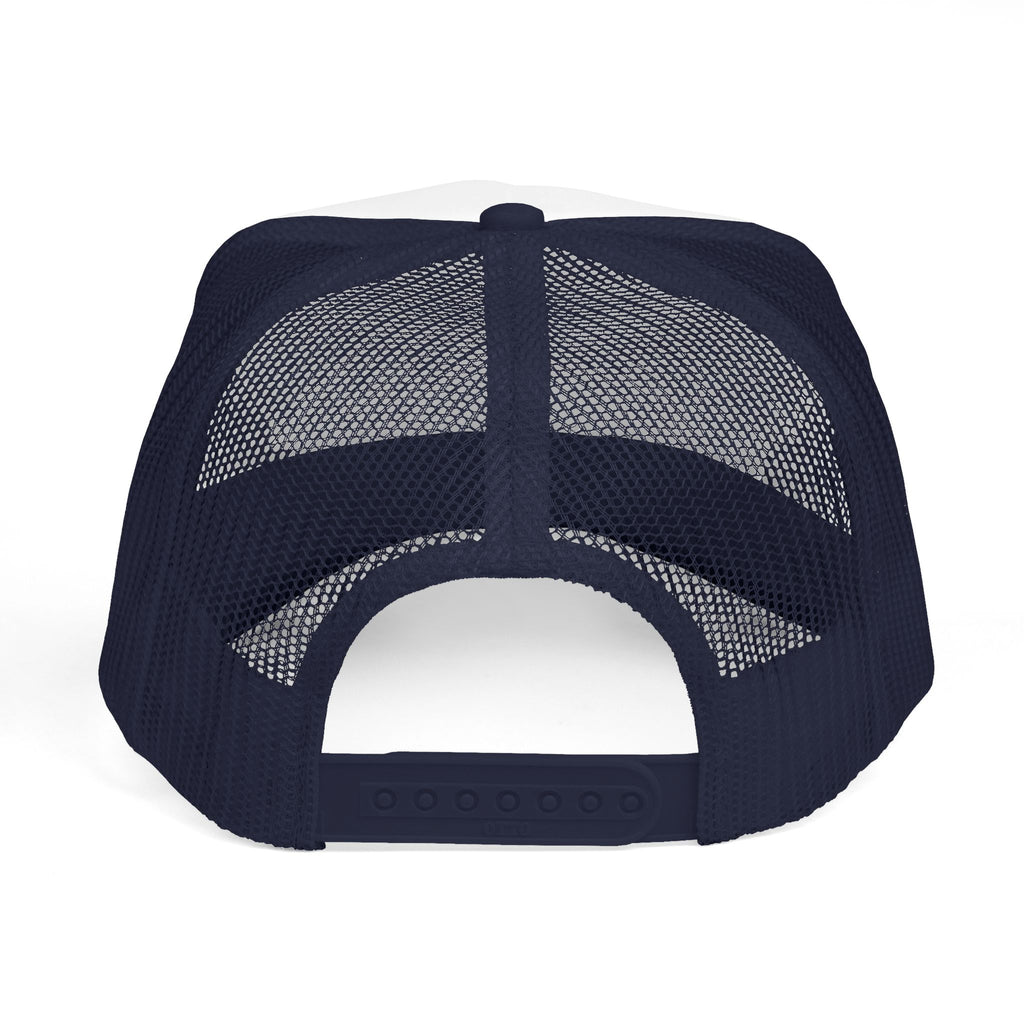 Desert Camp Vibes Trucker Cap — Minimal Campfire & Dune Hat Dual Color